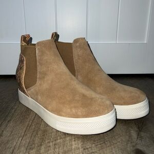 Dolce Vita Snakeskin Booties